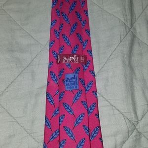 Vintage Hermes 100% Silk Tie
